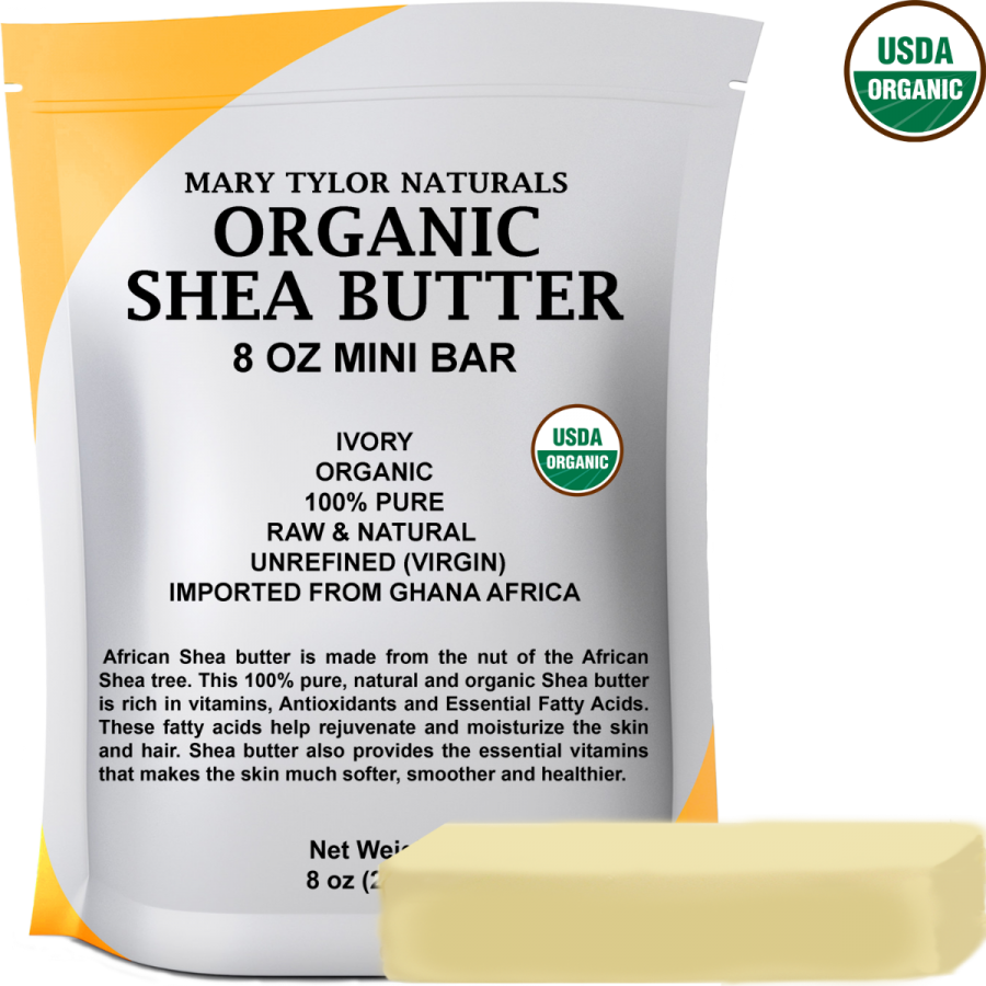 8 oz. whipped organic shea butter w/oils – Dee-Anso Organic Shea