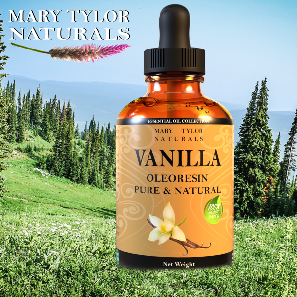 Therapeutic Grade Pure Vanilla Essential Oil for Diffuser & Skin