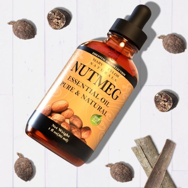 Nutmeg Essential Oil Pure And Natural Therapeutic Grade