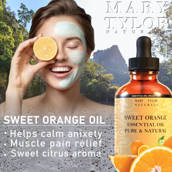 How to Use Sweet Orange Essential Oil for Holistic Skincare - DIY