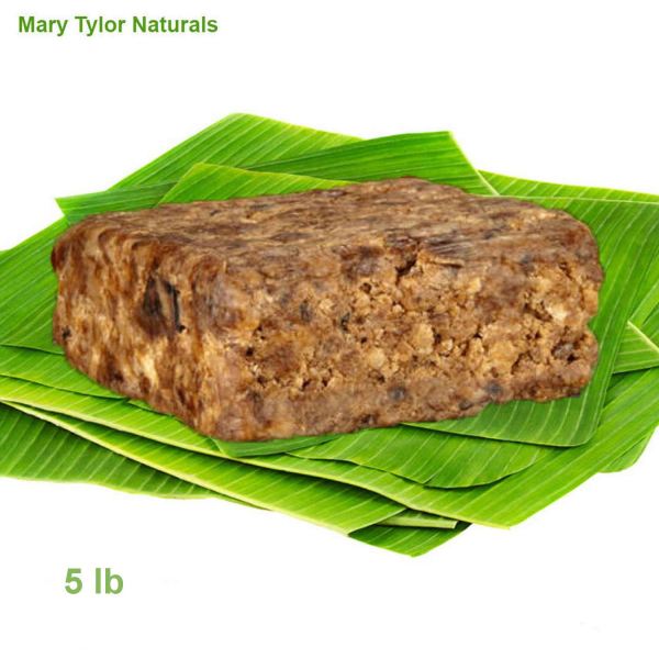 African Black Soap, 5 lbs, Wholesale, 100% Pure and Natural, Raw, Handmade, Manufactured and Distributed by Mary Tylor Naturals ABS-0005 
