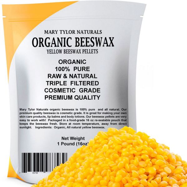 Organic Beeswax Pellets