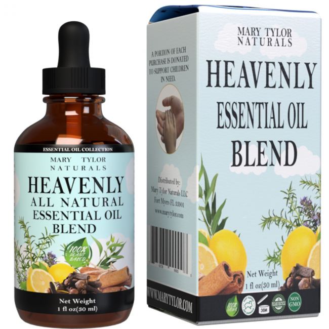 Introducing the incredible Heavenly Essential Oil Blend from Mary Tylor Naturals!