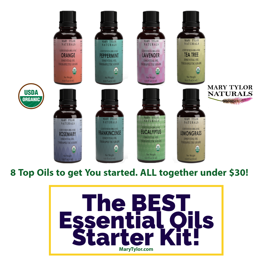 The BEST  Essential Oils Starter Kit! with the 8 Top Oils all under $30