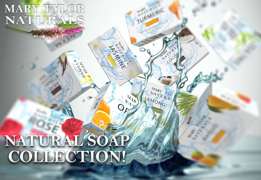Amazing benefits of Mary Tylor’s natural soap collection!