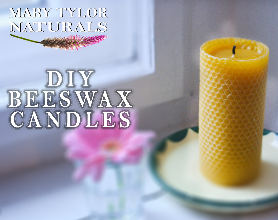 Natural Beeswax Massage Candle 