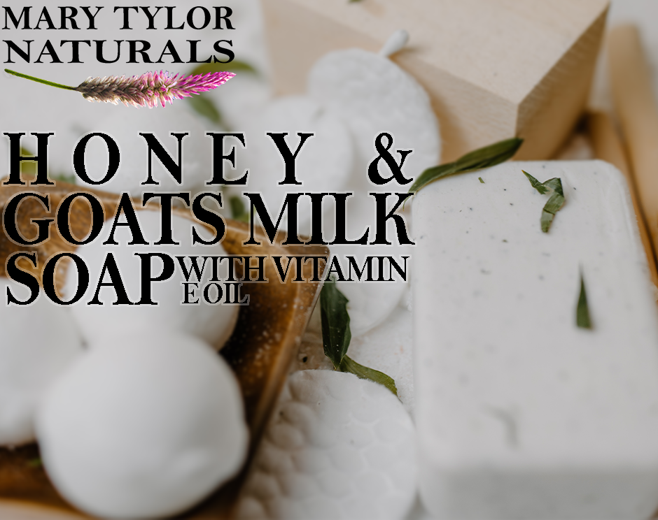 Goat Milk Soap Recipe with Honey, Lavender & Oats